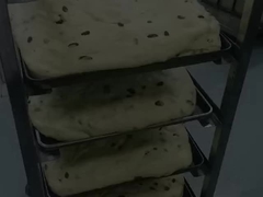 CE 380V 3Ph do equipamento de produção do Bagel do controle do PLC