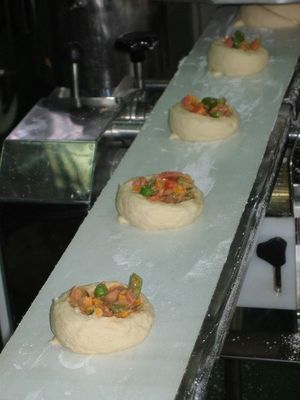 800KG Cookie Production Line for Food Processing Equipment Featuring Weishaup Oven Burner