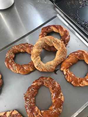 304 Stainless Steel Bagel Bread Pastry Production Line