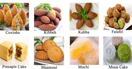 Desktop Automatic Kubba Kibbeh Encrusting Machine For Bakery Equipment