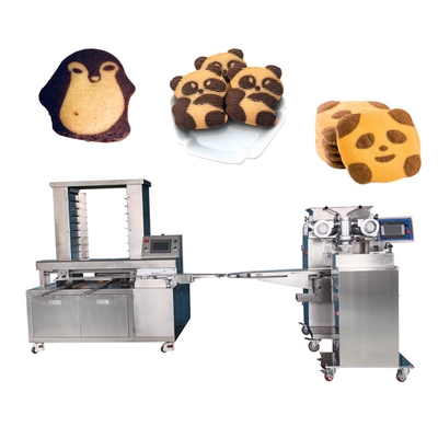 Linha de produção de biscoitos de desenhos animados de aço inoxidável de alta eficiência