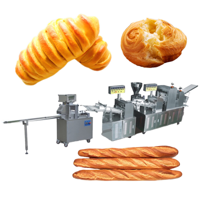 Linha de produção automática de pão multifuncional para fábrica de pão