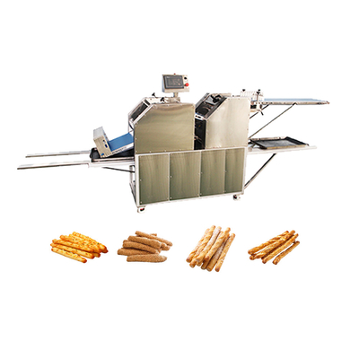 Máquina de moldagem de bastões de massa Grissini / Prezel para plantas alimentares