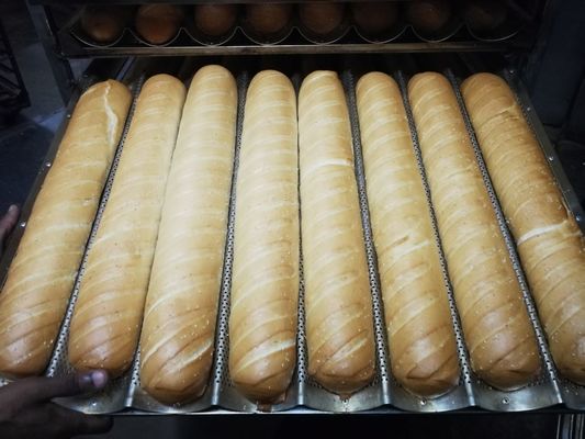 Linha de produção do Baguette de 304SS 4500w para o pão da padaria