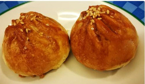 Massa que processa o bolo enchido que faz a máquina para Siew Pau