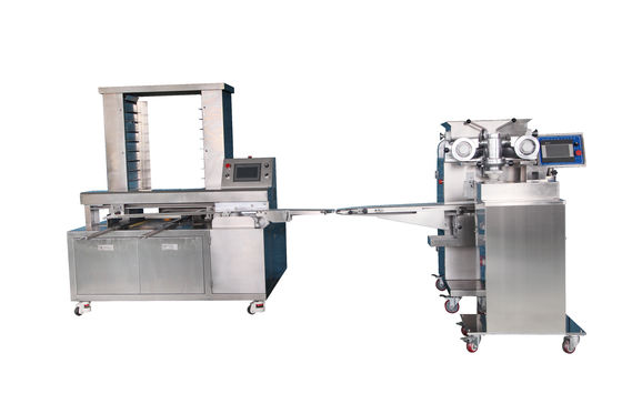 Cimentando PCes do motor 120/linha de produção mínima da cookie