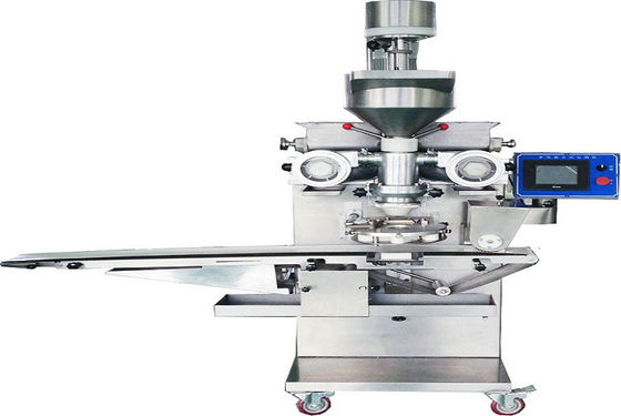 Três máquina Encrusting do alimento dos funis 1700*920mm