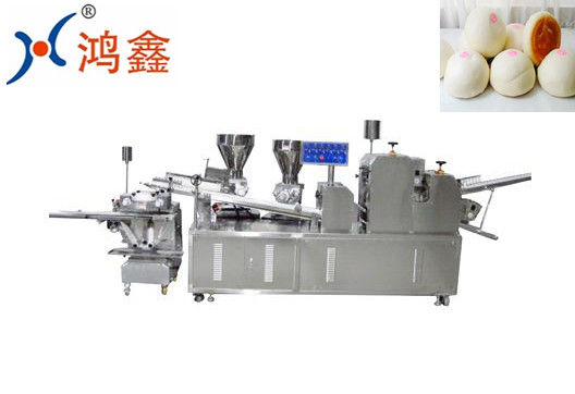 O inversor do delta de HONGXIN cozinhou a máquina enchida do bolo