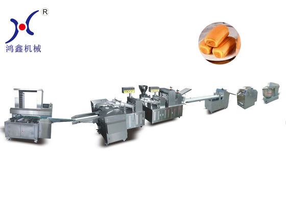 Linha linha do CE dois de produção do pão de 4.5KW para linhas aéreas