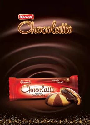 linha de produção das cookies do chocolate 3500w com sensor de Omron